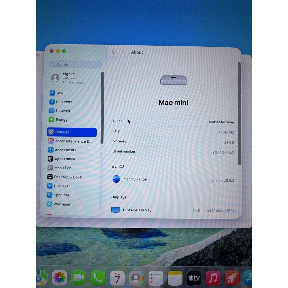 2023 Apple Mac Mini (M2, 24GB RAM, 256GB SSD) Silver Excellent Ready to Ship